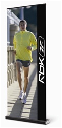 Retractable banner stand 33.4x84.7