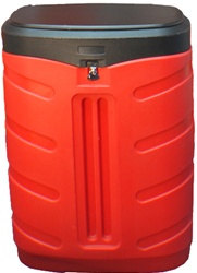 Hard case with wheels & table